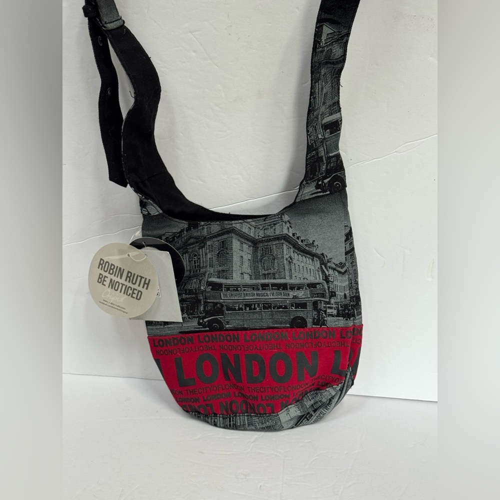 Robin Ruth Red and White Striped Bag